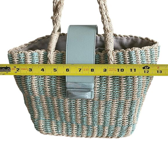 Btb Los Angeles Straw Tote - Picture 8 of 10